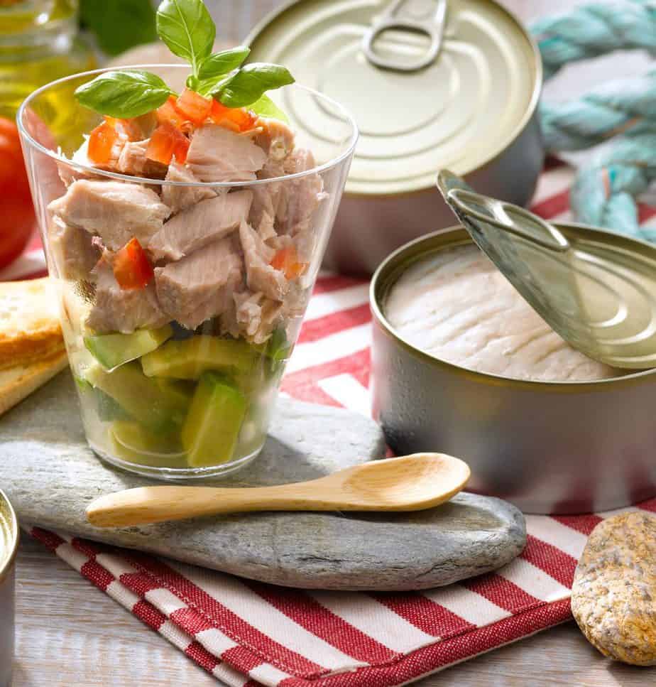 La Verrine Fraîcheur au Thon Conserves de Poissons