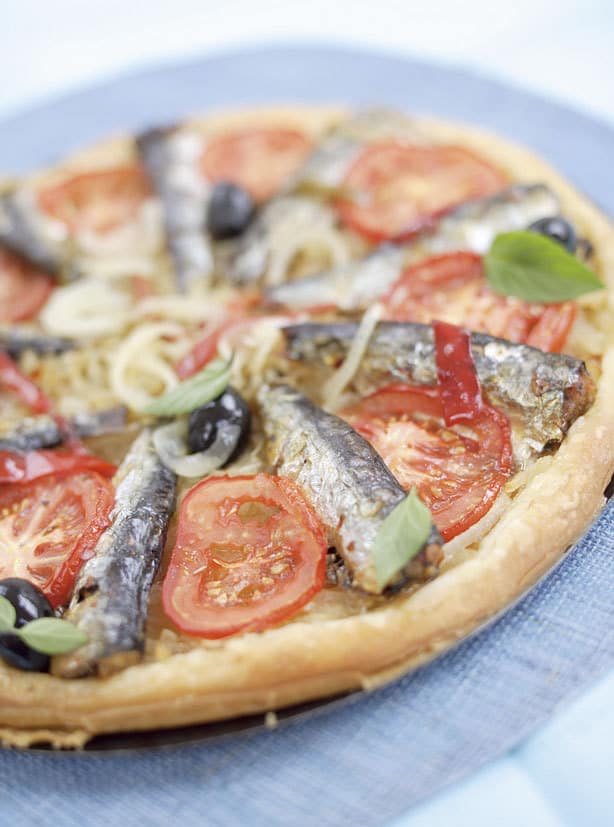 Tarte salée ©La Belle Illoise / Conserves de Poissons / ADOCOM-RP